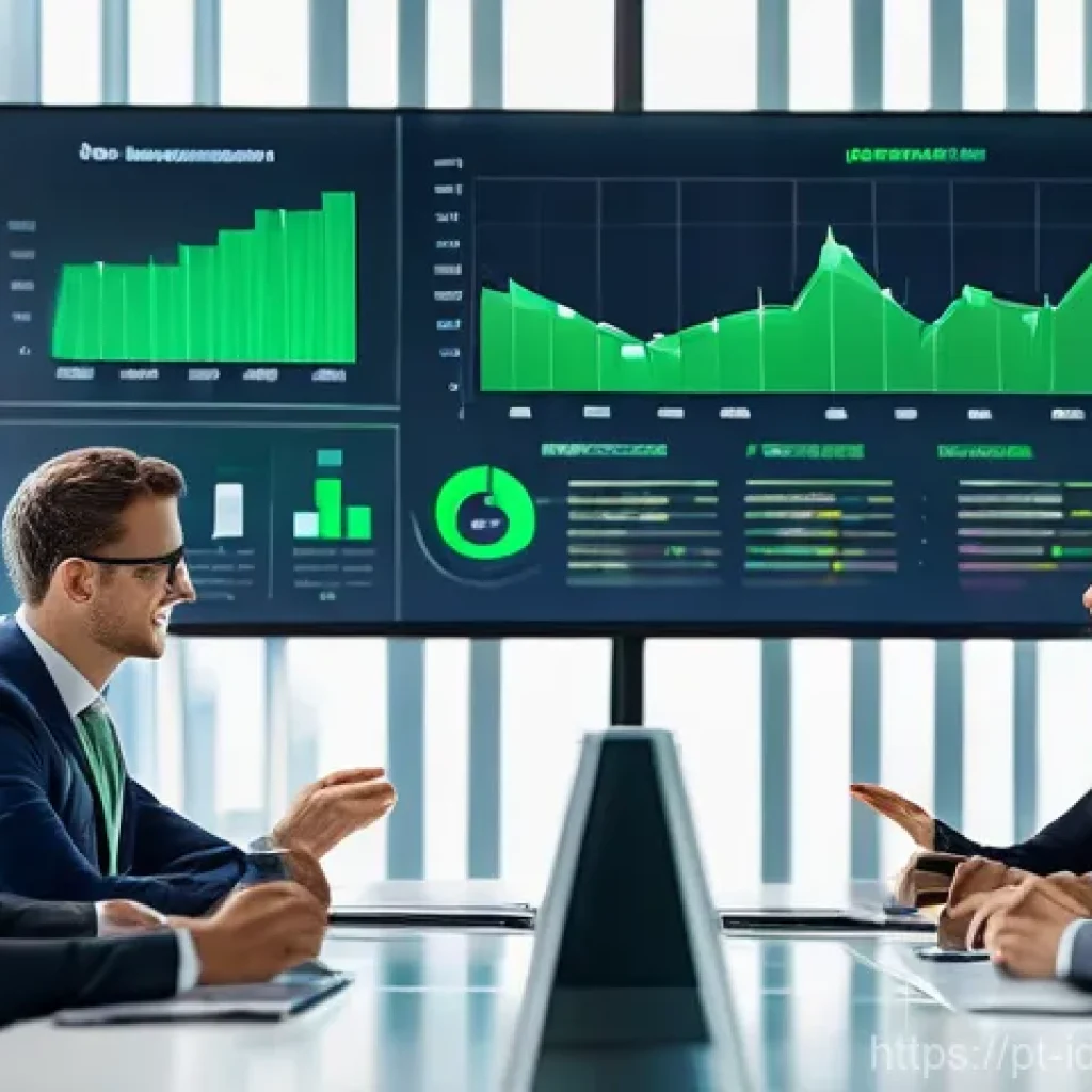 임팩트 투자와 사회적 책임 경영 - **Prompt:** A diverse group of young, well-dressed financial professionals, including Portuguese ind...