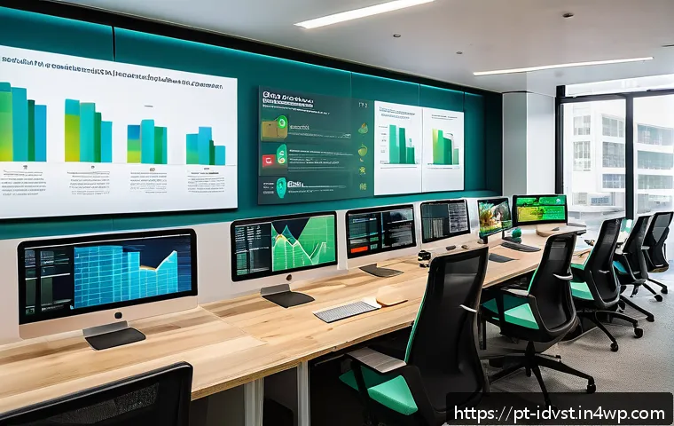 임팩트 투자 관련 법과 규제 - A modern Brazilian urban office environment showcasing diverse professionals collaborating around a ...